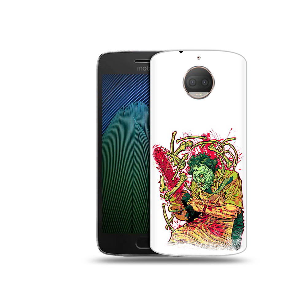 

Чехол MyPads Tocco для Motorola Moto G5S Plus яркий мясник (PT75337.377.711), Прозрачный, Tocco