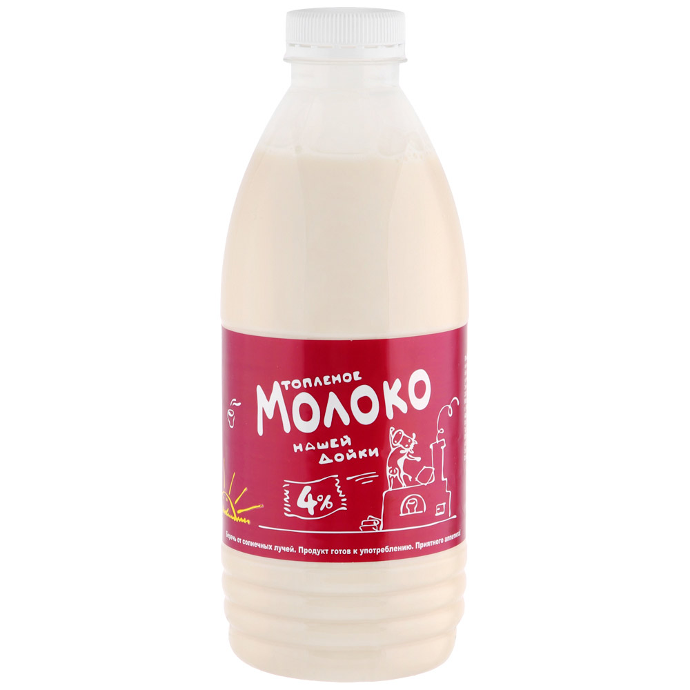 

Молоко Нашей дойки топлёное, 4%, 930 мл