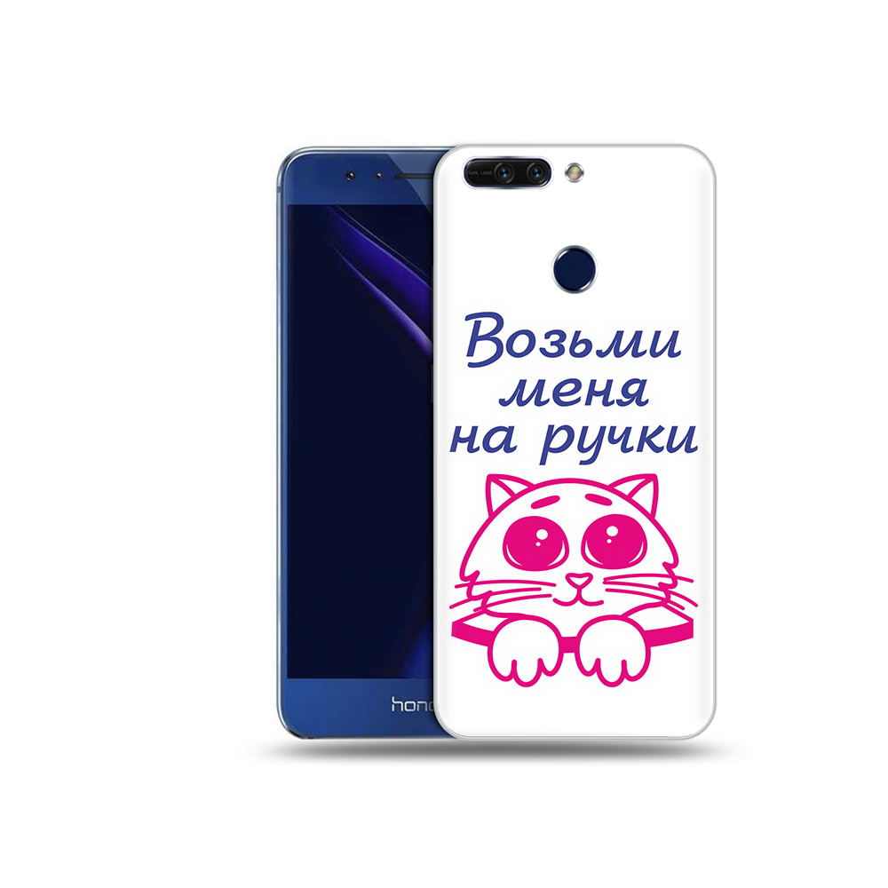 

Чехол MyPads Tocco для Honor 8 Pro мяу (PT66177.42.491), Tocco