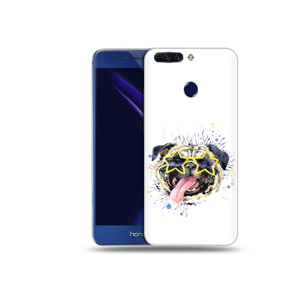 

Чехол MyPads Tocco для Honor 8 Pro мопс боксер (PT66177.42.482), Tocco