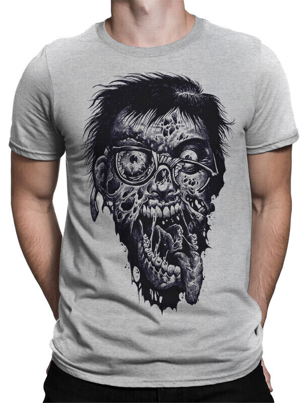 

Футболка мужская Dream Shirts Зомби 50008032 серая XL, Зомби 50008032