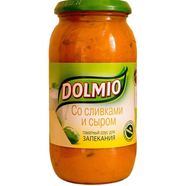 

Соус Dolmio Томатный для запекания со сливками и сыром 500 г