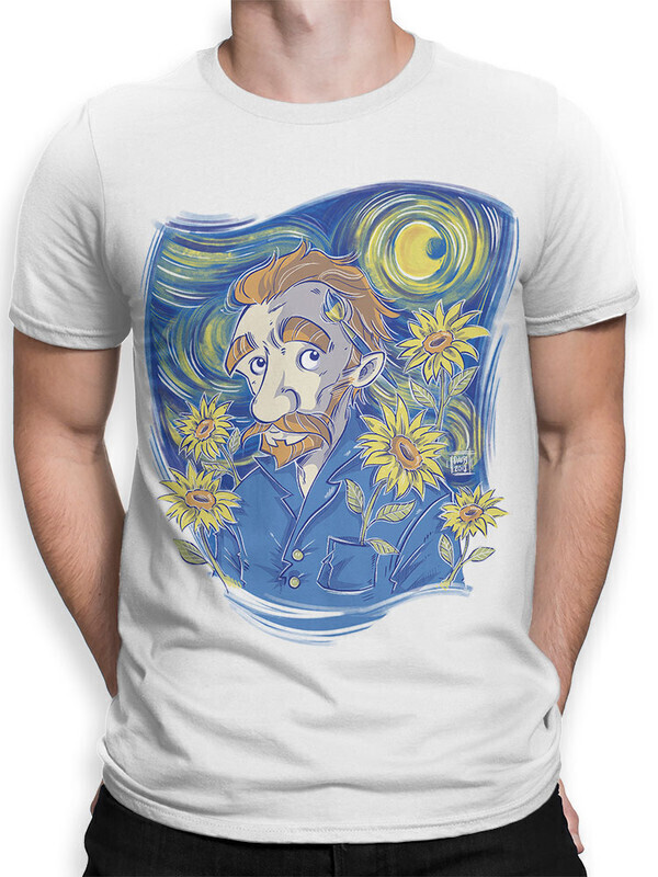 

Футболка мужская Dream Shirts Ван Гог 50008022 белая XS, Ван Гог 50008022