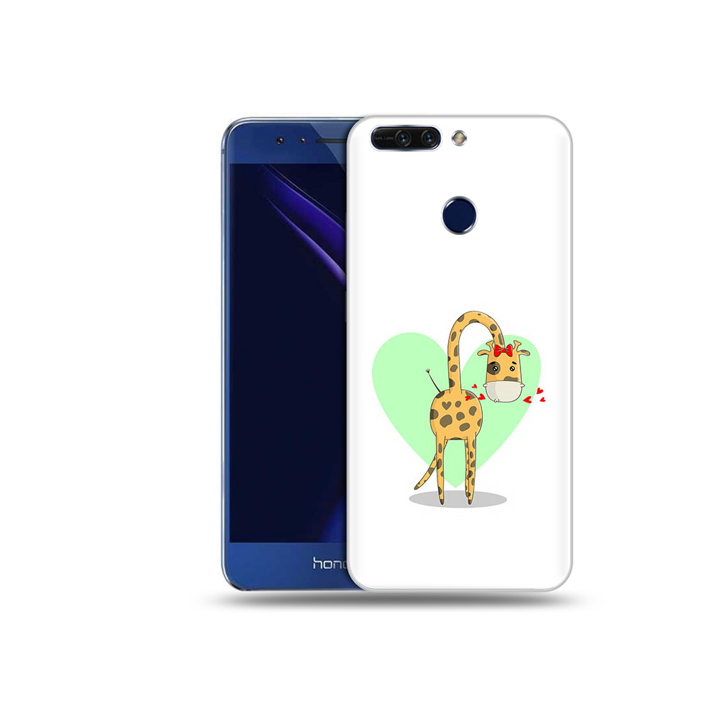 

Чехол MyPads Tocco для Honor 8 Pro Влюбленный жираф 14 февраля (PT66177.42.47), Tocco