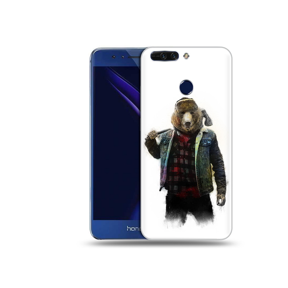 

Чехол MyPads Tocco для Honor 8 Pro медведь с топором (PT66177.42.469), Tocco