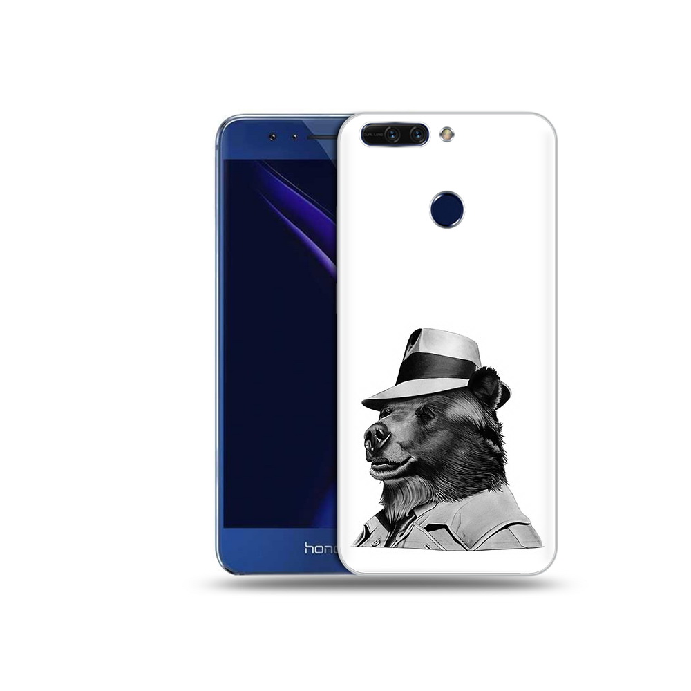 

Чехол MyPads Tocco для Honor 8 Pro медведь в шляпе (PT66177.42.465), Tocco