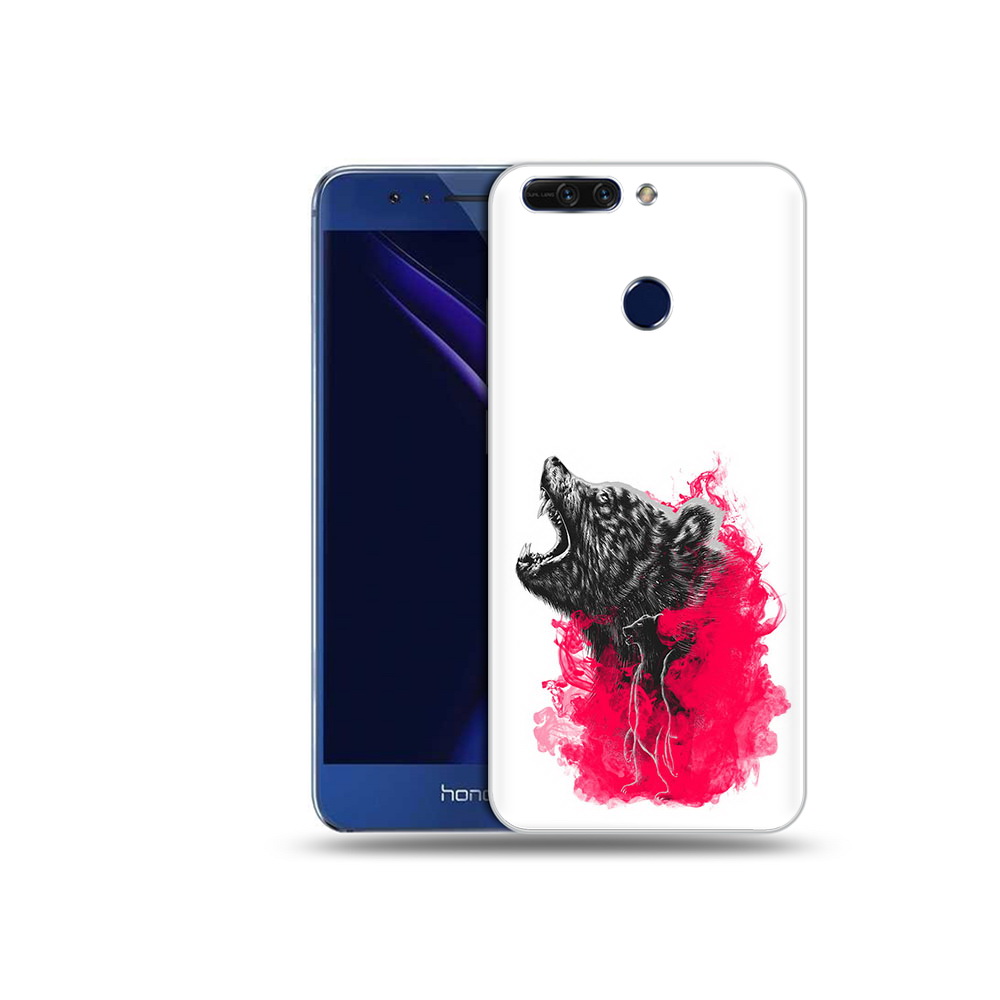 

Чехол MyPads Tocco для Honor 8 Pro медведь в дымке (PT66177.42.463), Tocco