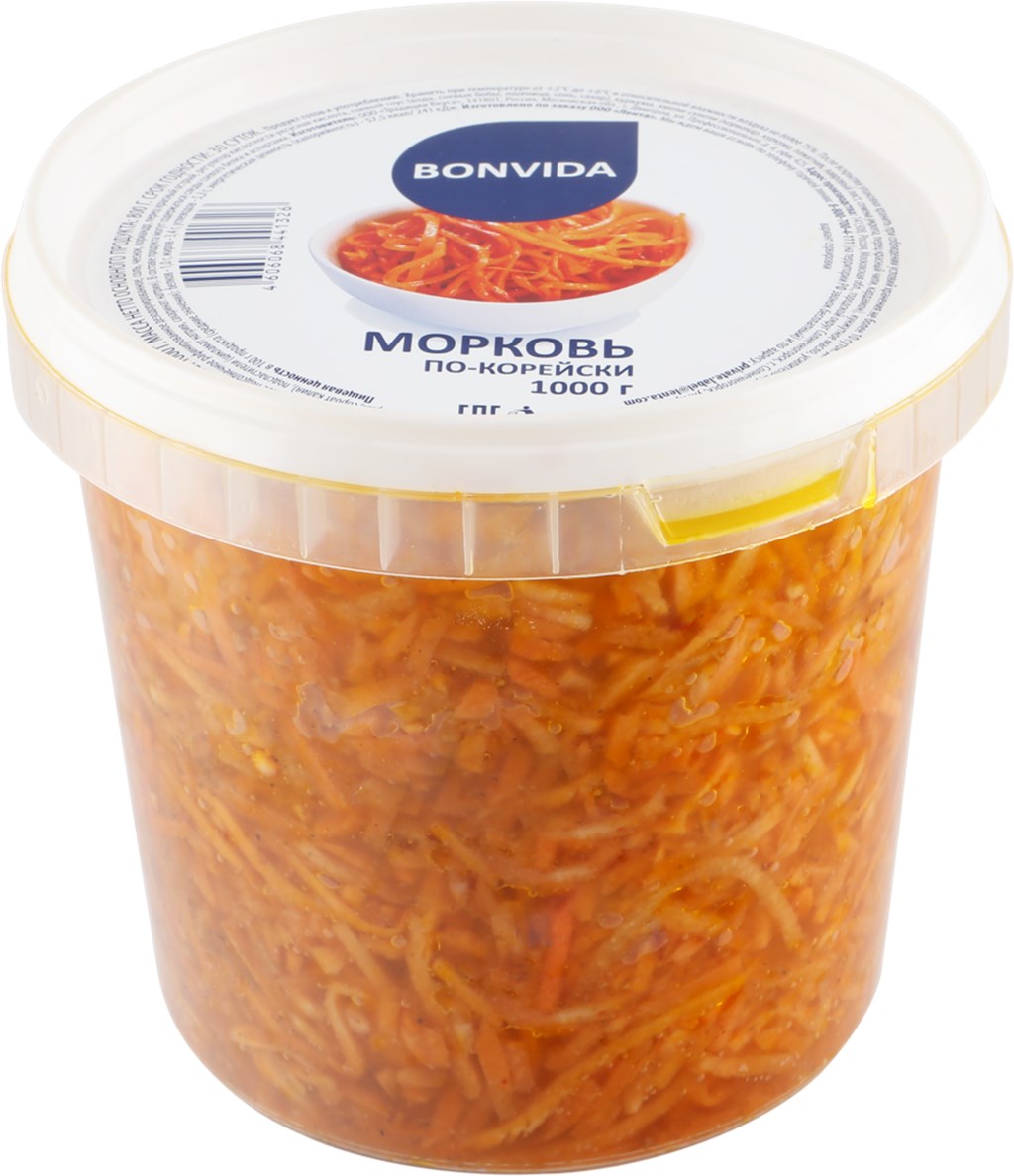 

Морковь Bonvida по-корейски 1 кг
