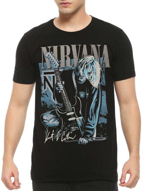 

Футболка мужская Dream Shirts Nirvana 50007972 черная S, Nirvana 50007972