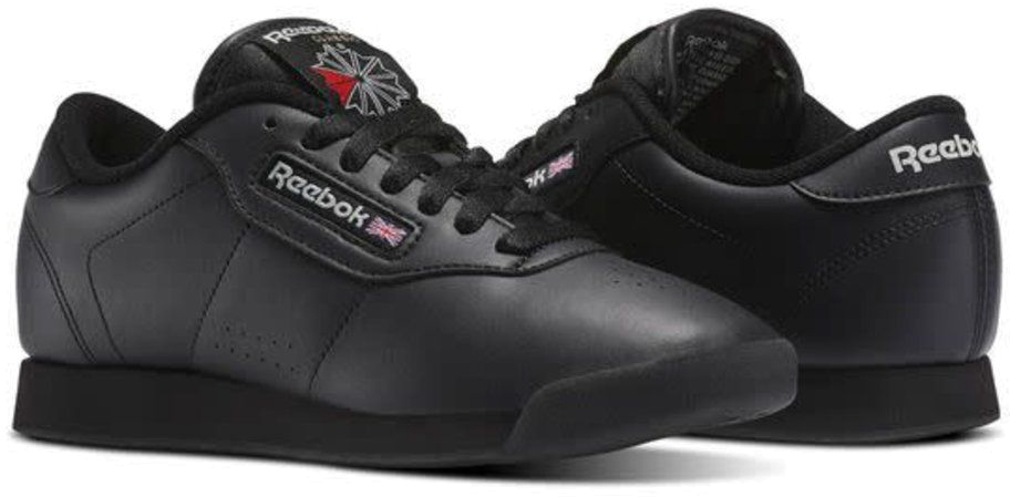 

Кеды женские Reebok Princess 7344 черные 11.5 US, Черный, Princess