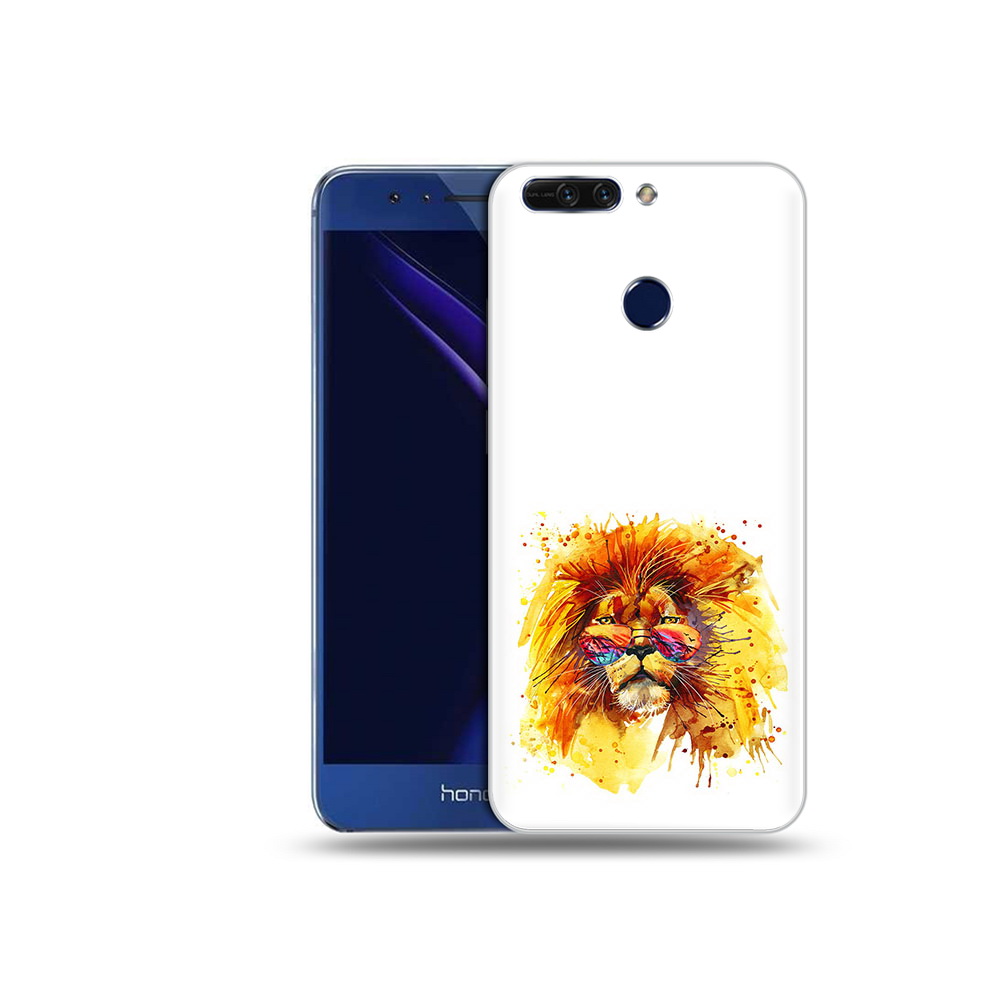 

Чехол MyPads Tocco для Honor 8 Pro лев в очках (PT66177.42.436), Tocco