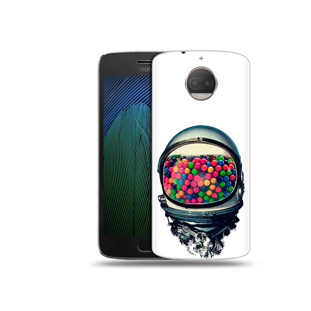 

Чехол MyPads Tocco для Motorola Moto G5S Plus шлем космонавта (PT75337.377.700), Прозрачный, Tocco