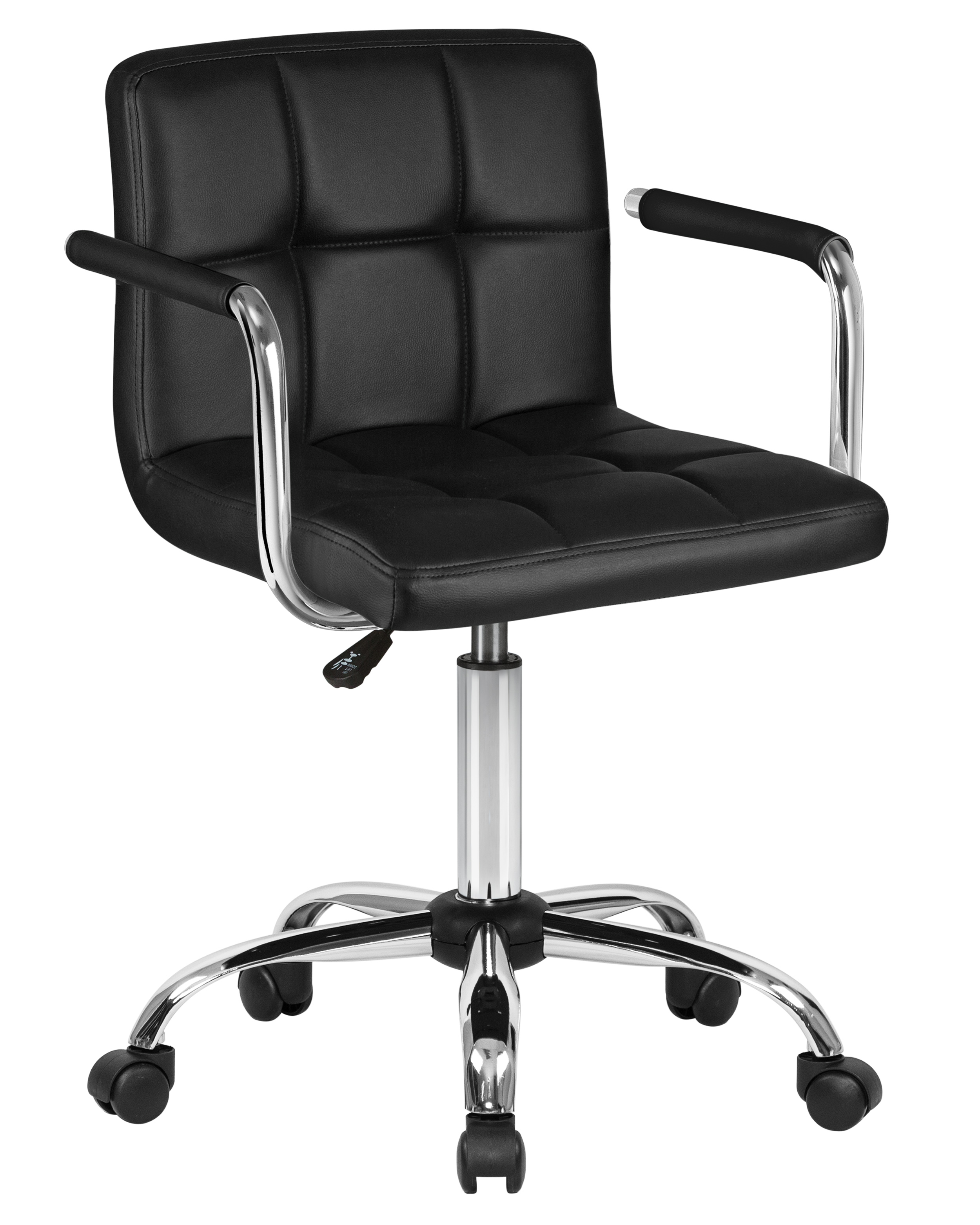 Офисное кресло для персонала Лого-М DOBRIN TERRY Черный