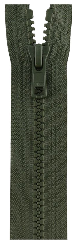 

Застежка-молния YKK 4335956/80, 567 оливка тип 5 (5,7мм), разъемная, длина 80см
