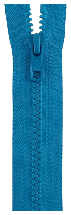 

Застежка-молния YKK 4335956/80, 549 бирюза тип 5 (5,7мм), разъемная, длина 80см
