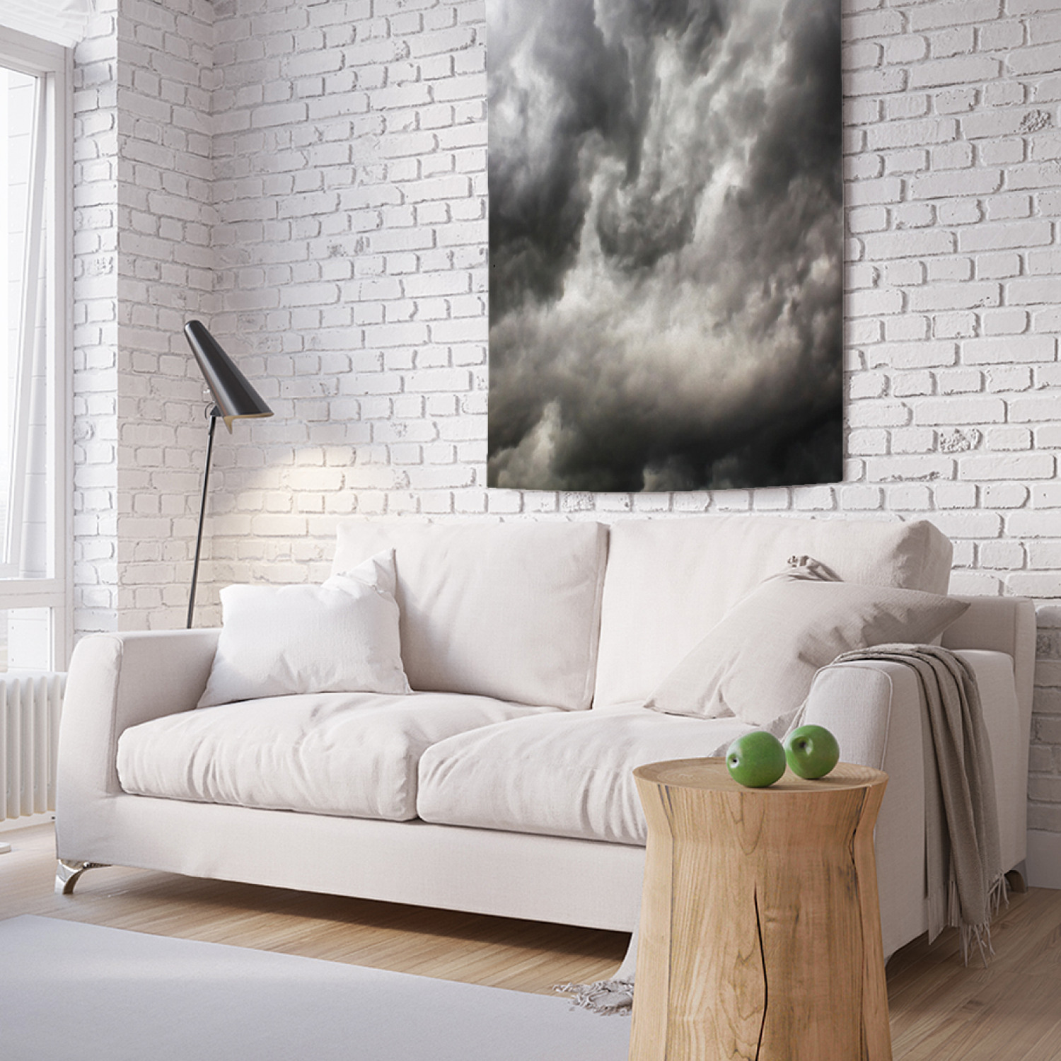

Вертикальное фотопанно на стену JoyArty Грозовая туча 100x150 см, Грозовая туча