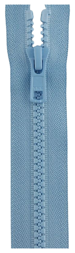 

Застежка-молния YKK 4335956/80, 546 пастельно-голубой тип 5 (5,7мм), разъемная, длина 80см