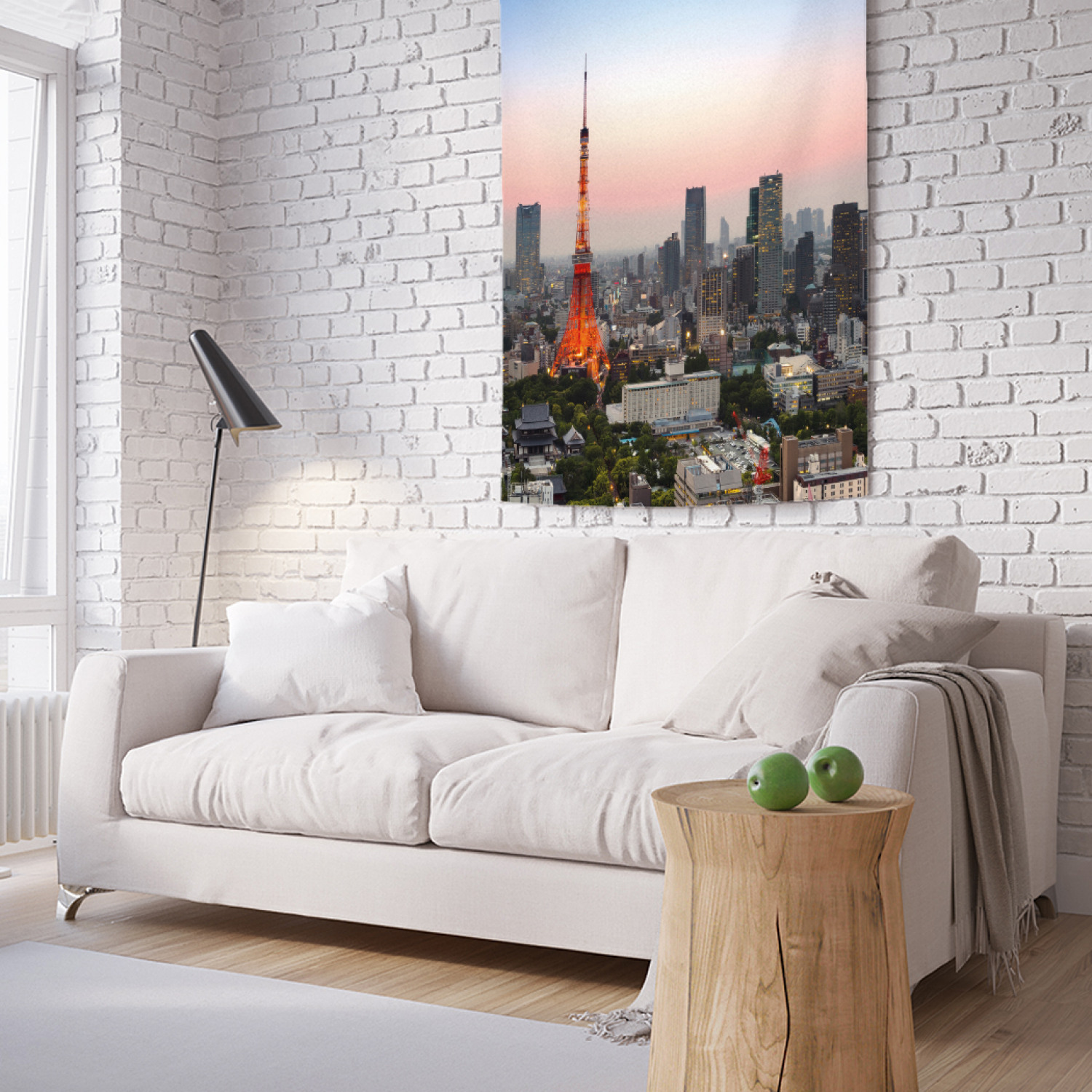 

Вертикальное фотопанно на стену JoyArty Вечерний вид на Париж 100x150 см, Вечерний вид на Париж