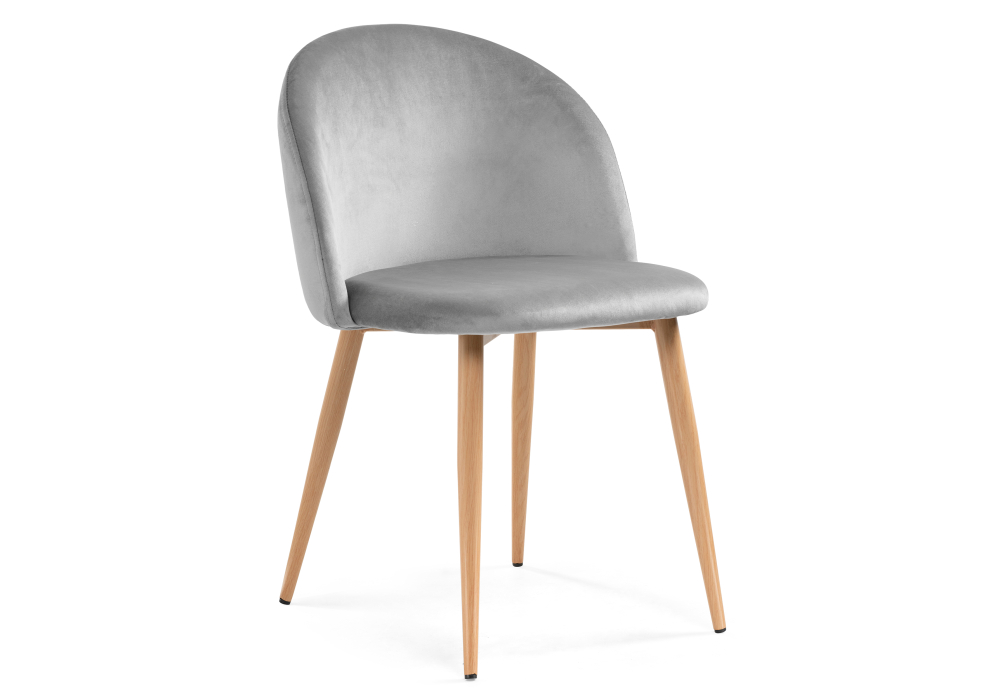 

Стул на металлокаркасе Woodville Aldo grey/wood, Aldo