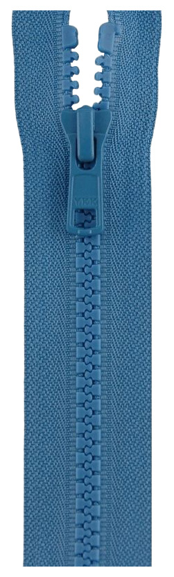

Застежка-молния YKK 4335956/75, 837 голубой тип 5 (5,7мм), разъемная, длина 75см