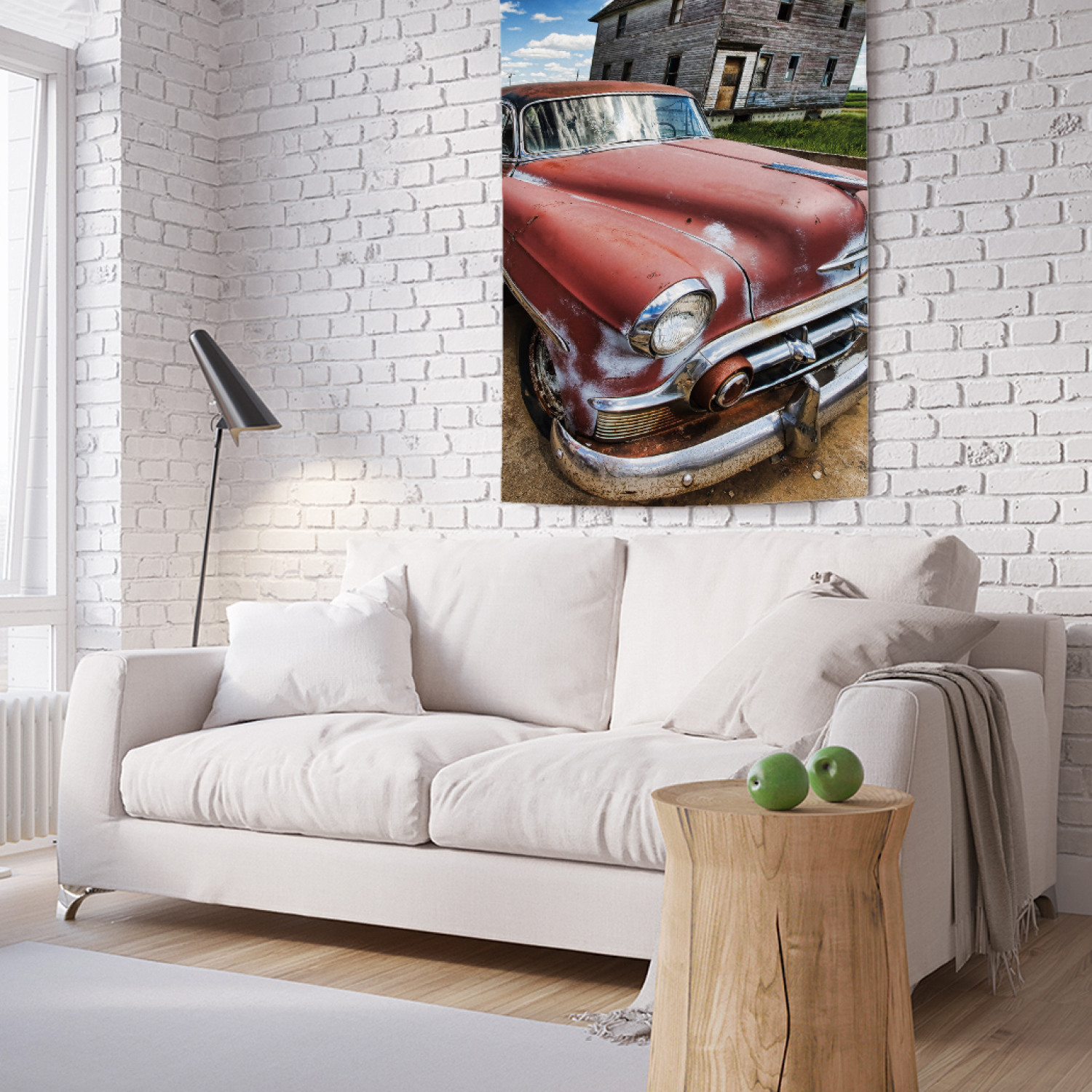 

Вертикальное фотопанно на стену JoyArty Винтажный автомобиль 100x150 см, Винтажный автомобиль