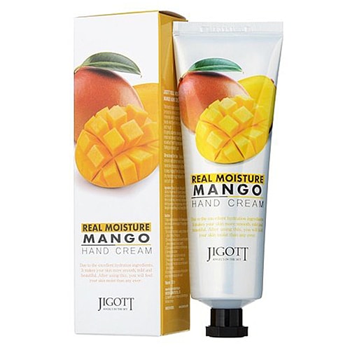 Крем JIGOTT для рук с экстрактом манго Real moisture mango 100мл