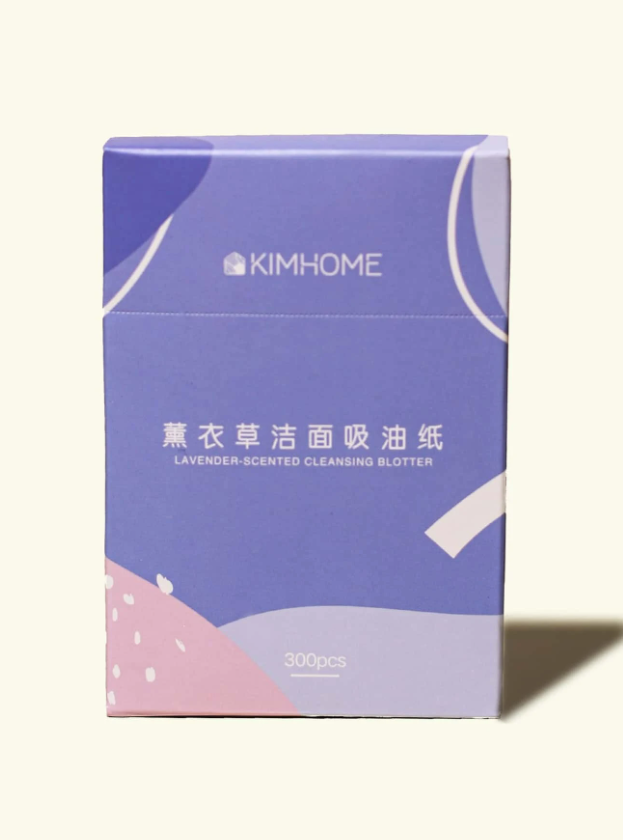 Матирующие салфетки для лица KIMHOME лаванда 300 листов палитра бумажная shinhan отрывная 35 5 25 см 25 листов