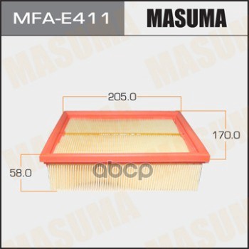 Фильтр Воздушный Masuma Mfa-E411 Masuma арт. MFA-E411