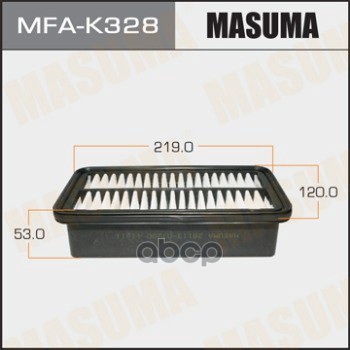 

Фильтр Воздушный Masuma Mfa-K328 Masuma арт. MFA-K328
