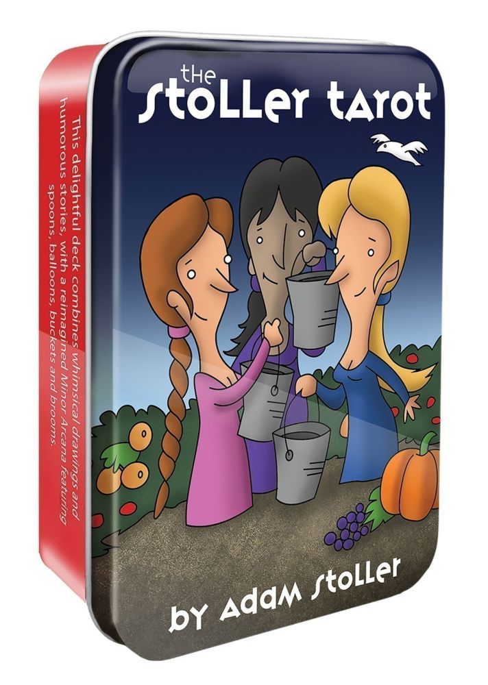 

Карты Таро "Stoller Tarot in a Tin" US Games / Таро Столлера в жестяной банке, Черный