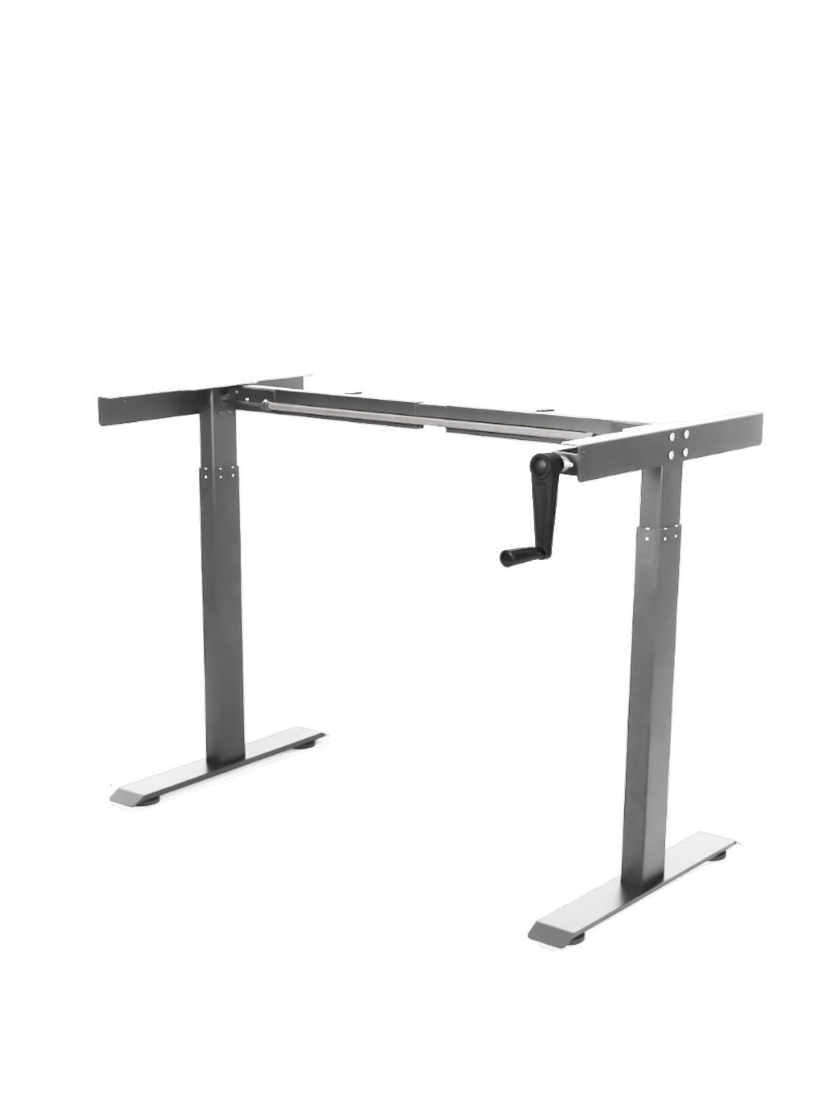 Подстолье металлическое LuxAlto, опора стола с регулировкой высоты Серое