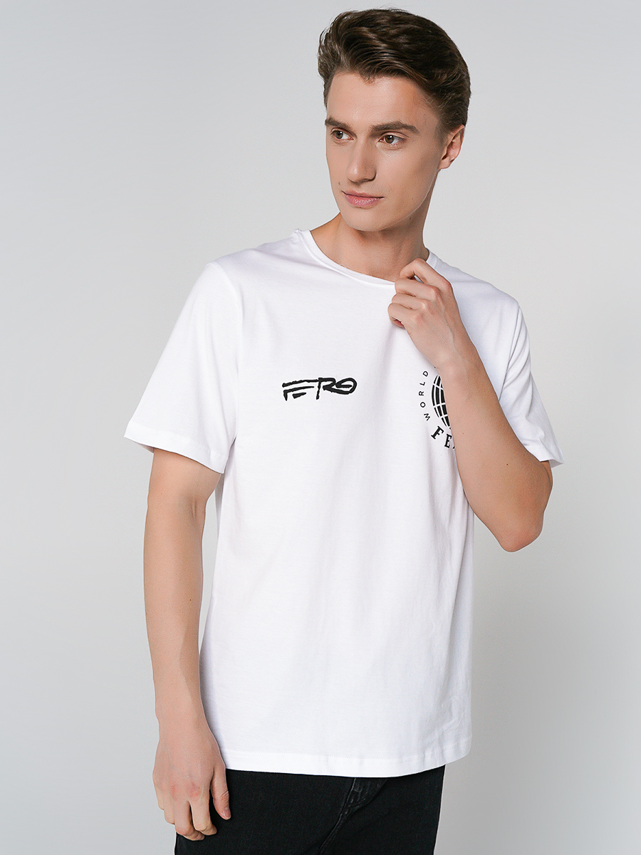 

Футболка мужская ТВОЕ 84829 белая XL, 84829