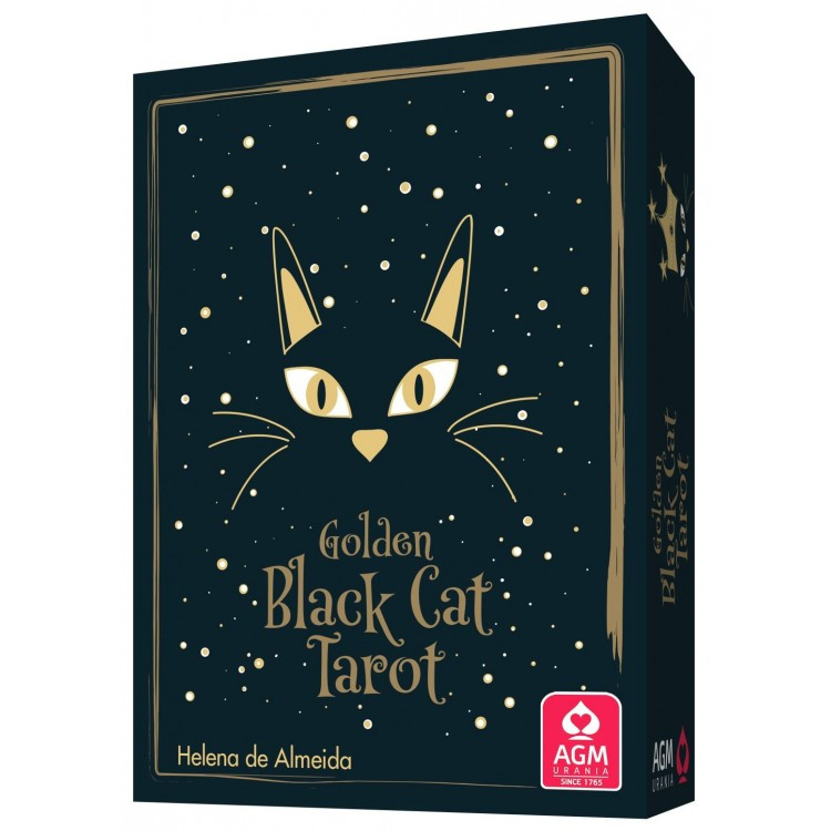 Карты Таро Golden Black Cat Tarot AGM Urania Золотое Таро Черной Кошки 3075₽