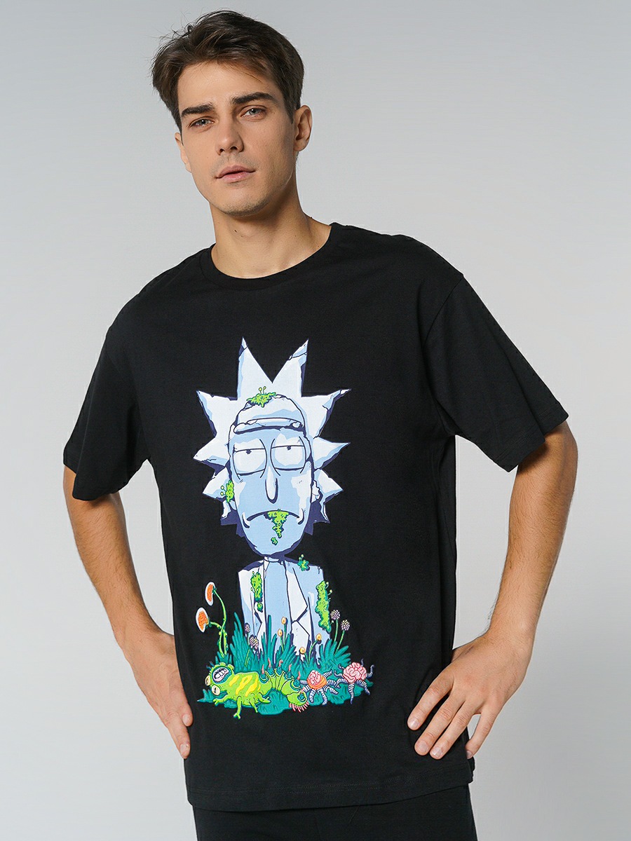 

Футболка мужская ТВОЕ 84707 черная L, 84707