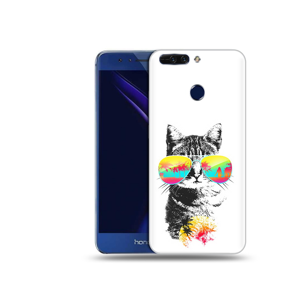 

Чехол MyPads Tocco для Honor 8 Pro крутой кот (PT66177.42.425), Tocco
