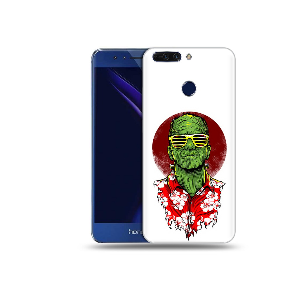 

Чехол MyPads Tocco для Honor 8 Pro крутой зеленый мужчина в очках (PT66177.42.424), Tocco