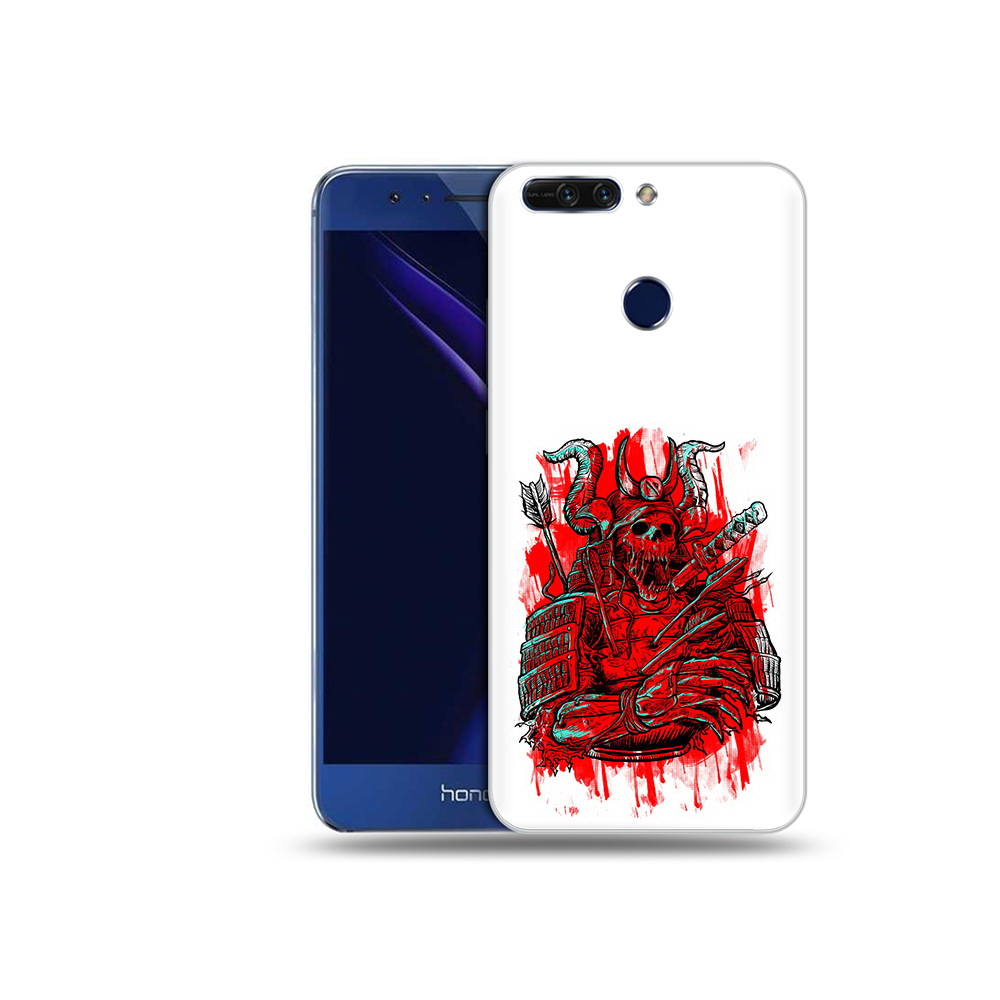 

Чехол MyPads Tocco для Honor 8 Pro красный скелет воин (PT66177.42.413), Tocco