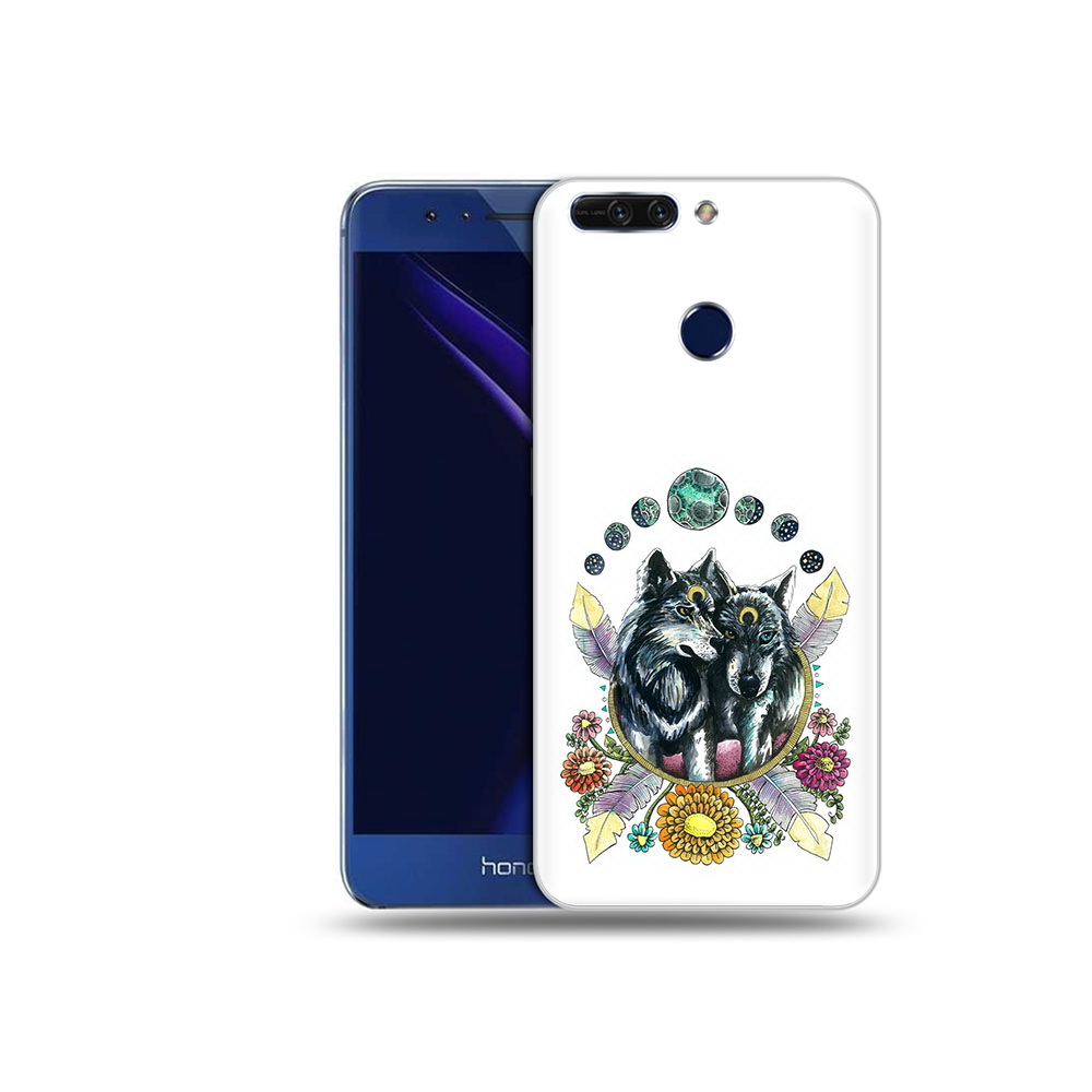 

Чехол MyPads Tocco для Honor 8 Pro красивые волки абстракция (PT66177.42.408), Tocco