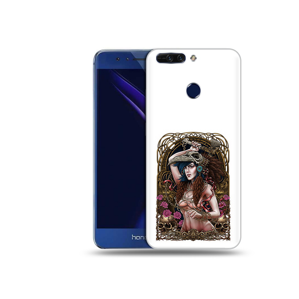 

Чехол MyPads Tocco для Honor 8 Pro красивая девушка рисунок (PT66177.42.407), Tocco