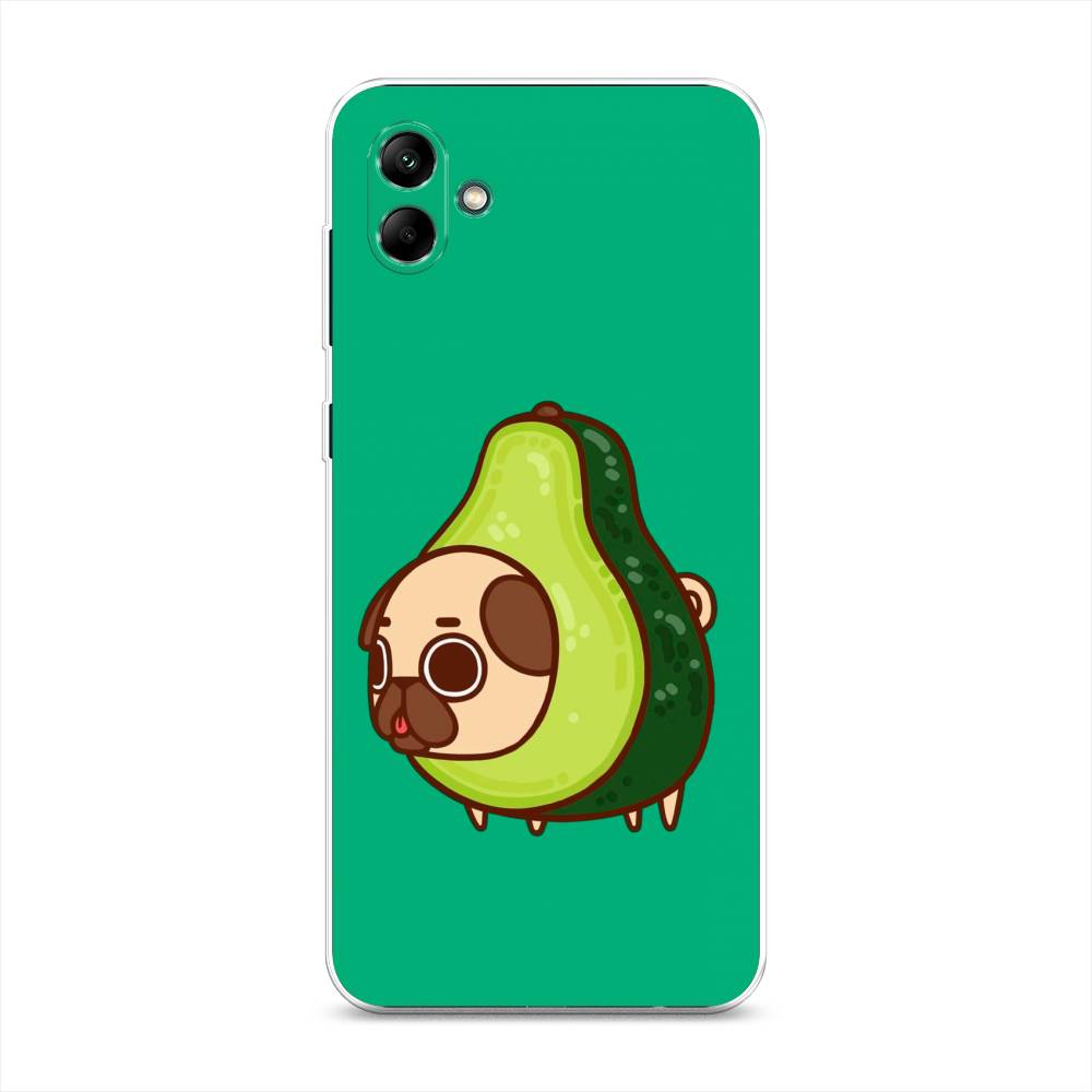 

Чехол на Samsung Galaxy A04 "Мопс авокадик", Зеленый, 2107050-1