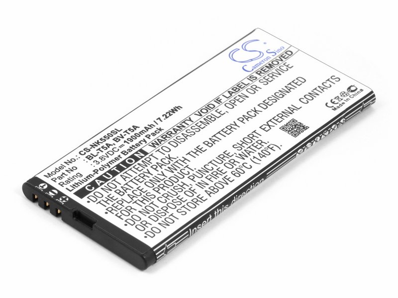 

Аккумулятор для Nokia Lumia 730, 735 BL-T5A, BV-T5A 1900mAh