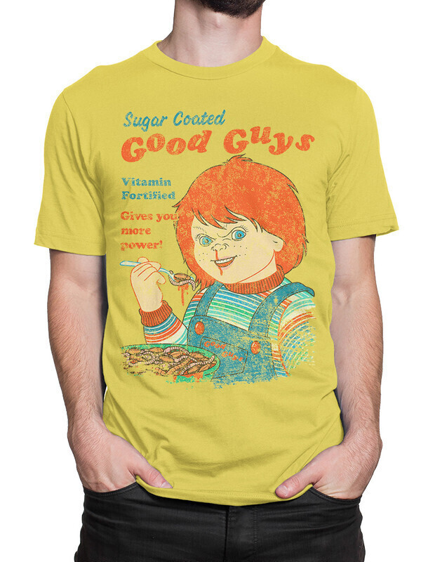 

Футболка мужская Dream Shirts Чаки 50007892 желтая L, Чаки 50007892