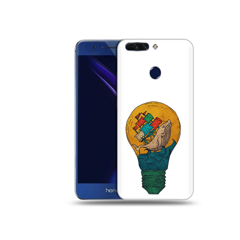 

Чехол MyPads Tocco для Honor 8 Pro кит в лампочке с парусами (PT66177.42.387), Tocco