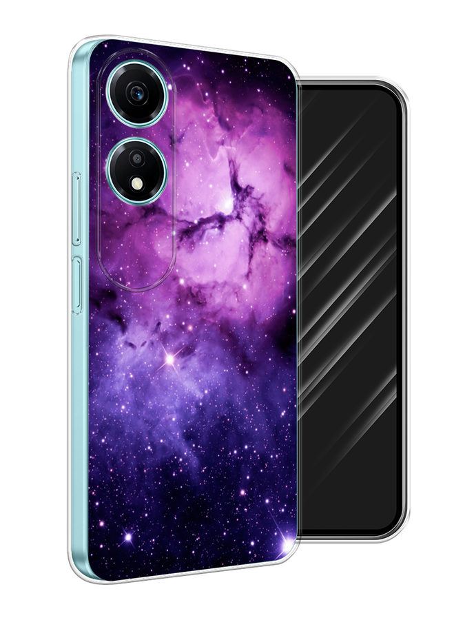 

Чехол Awog на Honor X5 Plus "Космос 18", Фиолетовый;черный;белый, 6121950-1