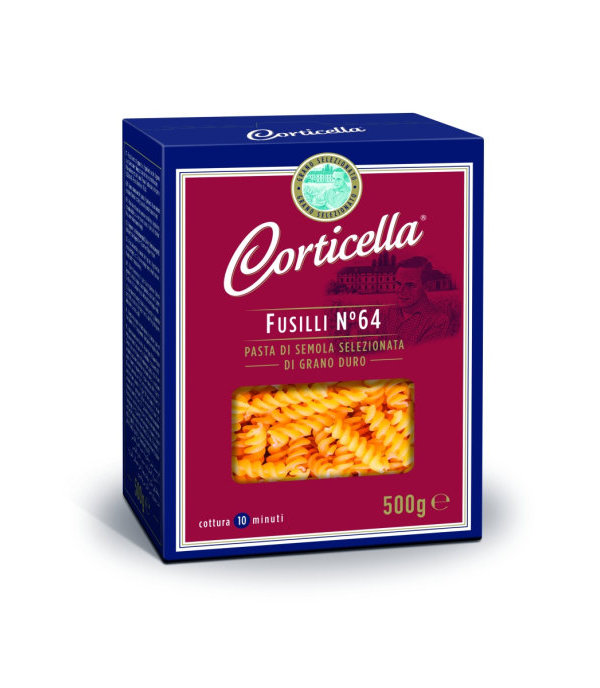 Макаронные изделия Corticella Fusilli № 64 Спирали 500 г