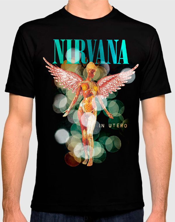 фото Футболка мужская dream shirts группа nirvana 50007852 черная xs