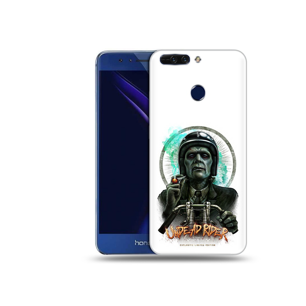 

Чехол MyPads Tocco для Honor 8 Pro зеленый мужчина с сигаретой на мотоцикле, Tocco
