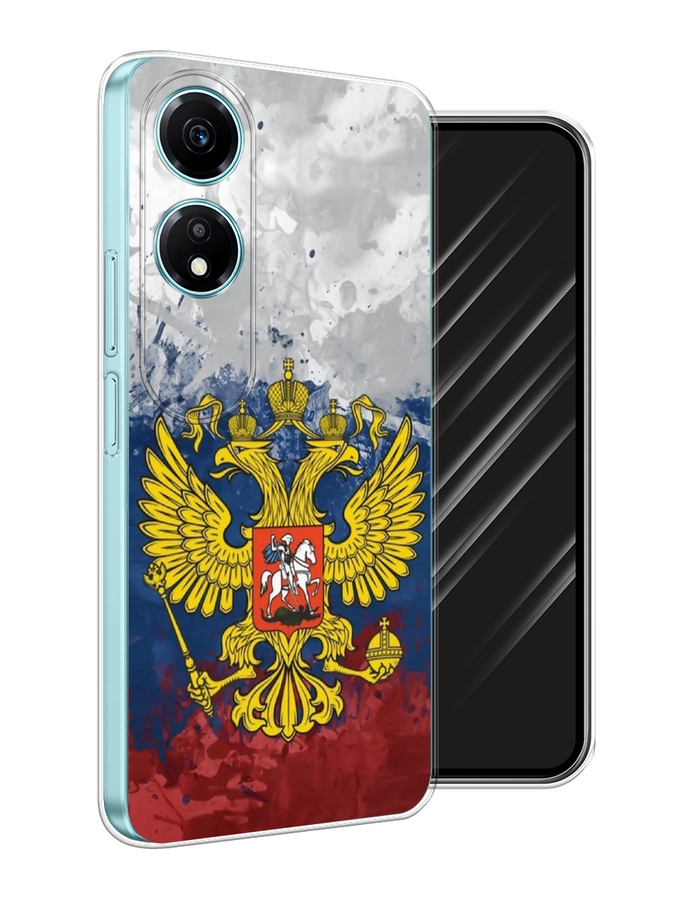 

Чехол Awog на Honor X5 Plus "РФ", Белый;синий;красный, 6121950-1