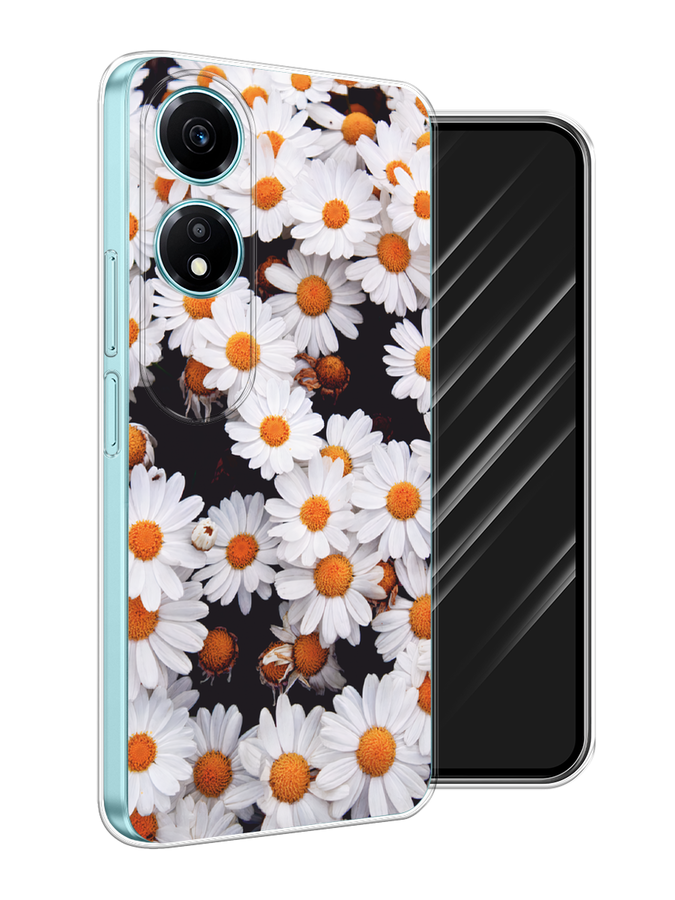 

Чехол Awog на Honor X5 Plus "Ромашковое поле", Белый, 6121950-1