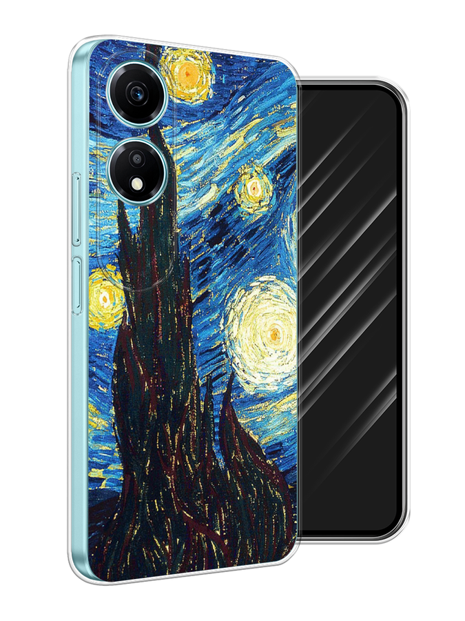

Чехол Awog на Honor X5 Plus "Ван Гог Звездная ночь", Желтый, 6121950-1